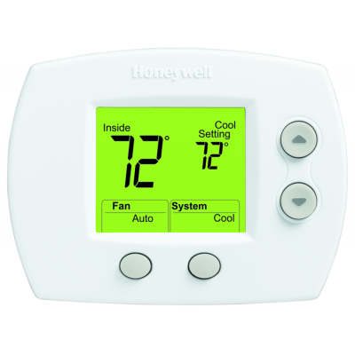 Large Screen Premier White® Heating & Cooling Thermostat