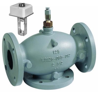 Three-way Flanged Globe Valve , 125 ANSI rating